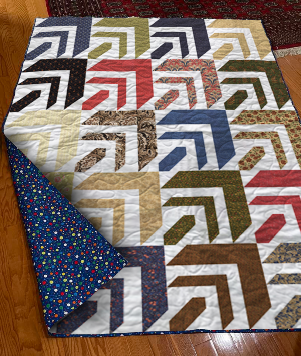Winding Steps Quilt: A Timeless Journey in Fabric Art