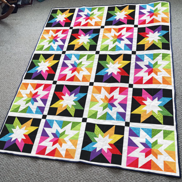 Starry Cabin Quilt Pattern