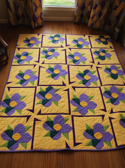 Floral Windowpanes (Printed Edition)