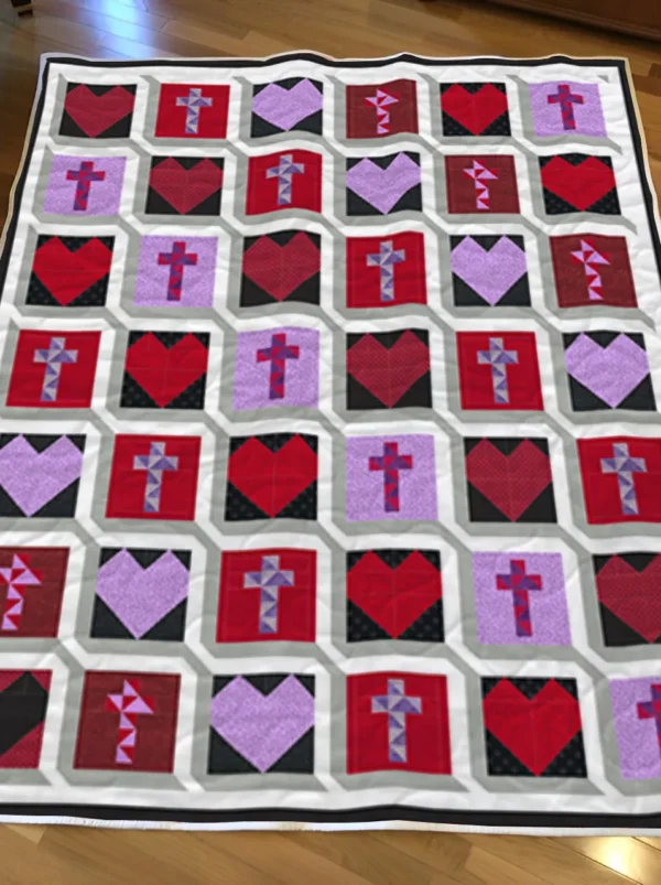 Sacred Hearts Quilt Pattern