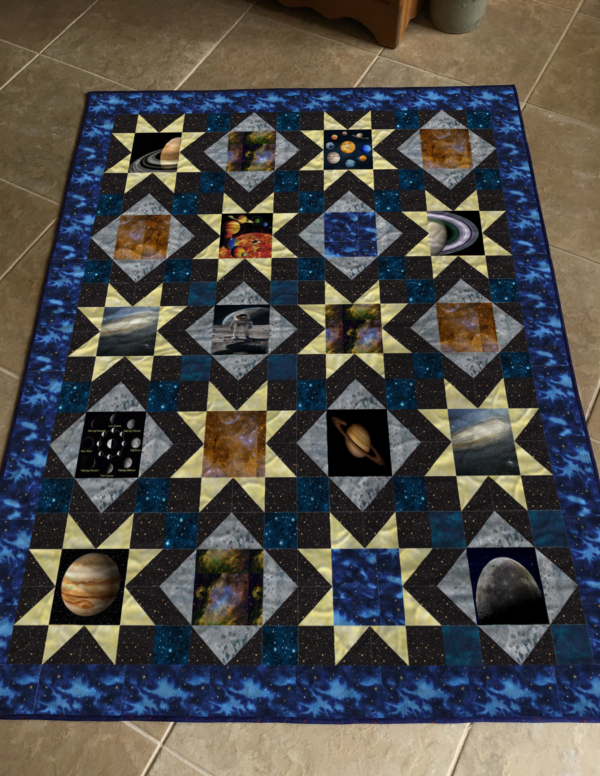 Cosmic Odyssey Quilt Pattern