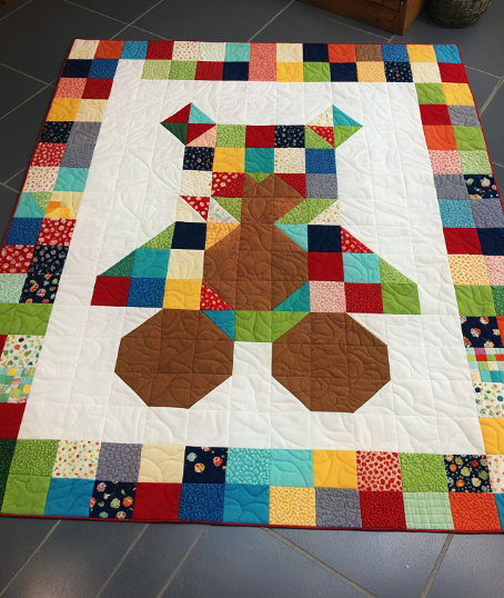 Patchwork Teddy (Printed Edition)