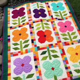 Rainbow Florals (Printed Edition)