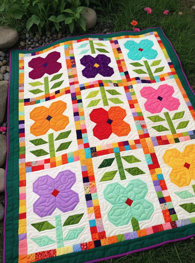 Rainbow Florals (Printed Edition)
