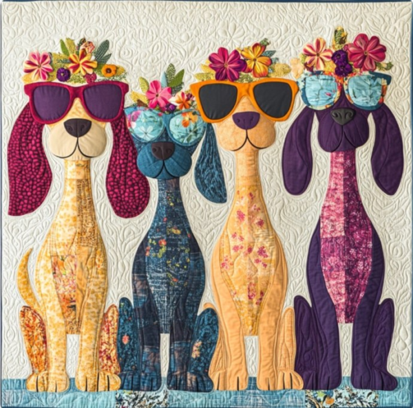 Floral Pup Parade (Printed Edition)